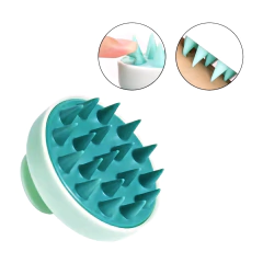Cepillo Silicona Masajeador Capilar Cuero Cabelludo Lh01 - comprar online
