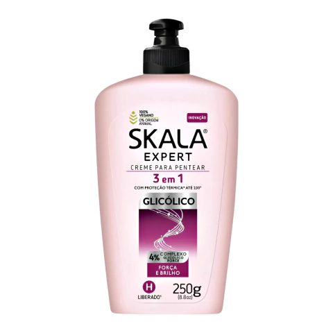 Crema peinar + protector termico Glicolico x 250 gr Skala Expert
