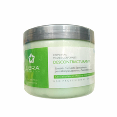 Crema Descontracturante Para Masajes Corporales Libra Cosmética x 490 gr