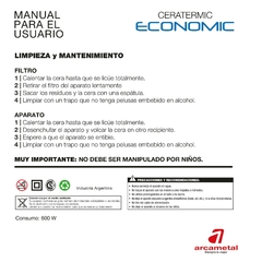 Ceratermic Economic Arcametal 5,96 l