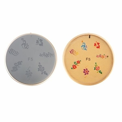 Imagen de Disco sello y raspador stamping - 3 en 1