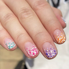 Dotting x unidad plastico punzon con doble punta metalica - Distribuidora Melange