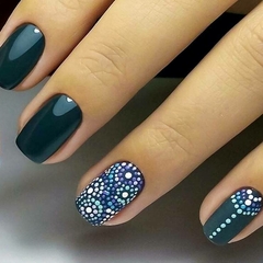 Imagen de Dotting plastico punzon con doble punta metalica Kit x 5 unid