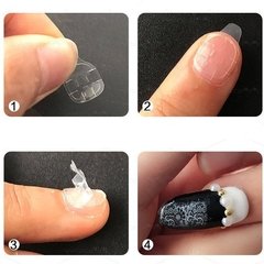 STICKERS CINTA BIFAZ PARA UÑAS POSTIZAS Y PRACTICA - comprar online