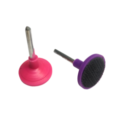 Eje plastico con abrojo para torno 3 mm x unid