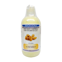 Emulsion corporal almendras x 250 cc - Biocom - comprar online