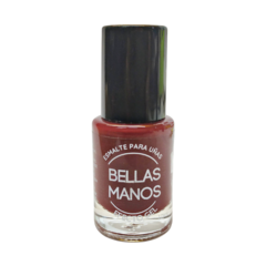 Esmalte Bordo 130 Bellas manos x 10 ml - efecto gel sin cabina