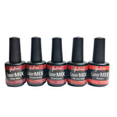 Kit 3 esmaltes Laser Mix semipermanentes LED/UV x 14.7 ml en internet
