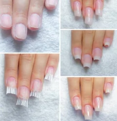 Imagen de FIBRA/HILOS DE VIDRIO x 1 METRO - PARA CONSTRUIR UÑAS