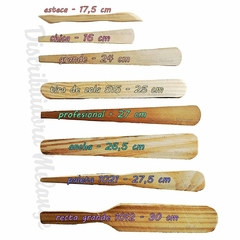 12 Espatulas de madera tira de cola 25 cm - Art. 515 en internet