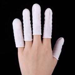 FUNDA DE DEDO DE GOMA X 8 UNID BELLAS MANOS - tienda online