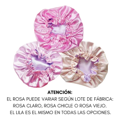 KIT GORRO RASO ANTIFRIZZ + FUNDA ALMOHADA - comprar online