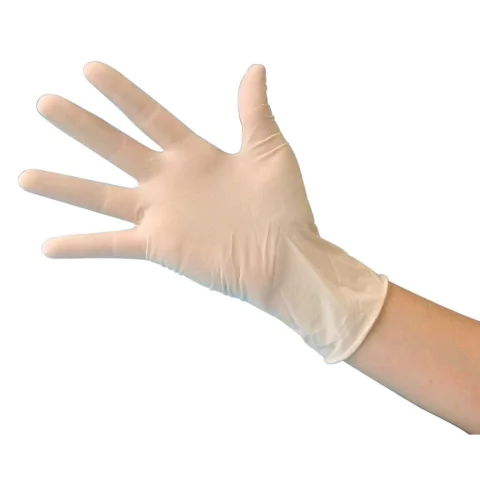 Guantes latex descartables caja x 100 unid (XS - S - M - L) - comprar online