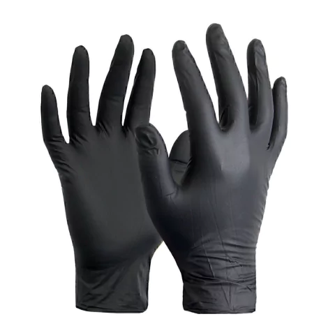 GUANTES NITRILO NEGRO X 100 UNID - comprar online