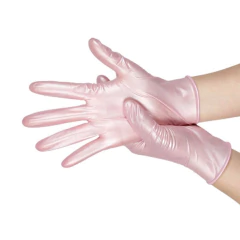 GUANTES NITRILO ROSA X 100 UNID en internet
