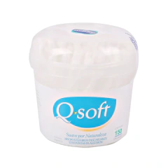 Hisopos de algodon flexibles x 150 unid Qsoft - Art. 757 en internet