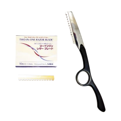 Hojas filos NIKKY two in one x 10 unid para navajin doble uso en internet