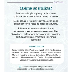 GLICO PEEL X 30 ML BIOBELLUS - tienda online