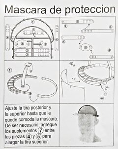 Mascara De Proteccion Plastica Con Vincha en internet