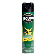 Insecticida POLILLAS Y LARVAS escudo aerosol x 390 ml