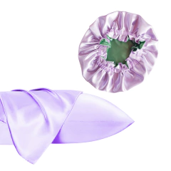 Kit Gorro Raso + Funda Almohada Antifrizz Arrugas Acne - tienda online