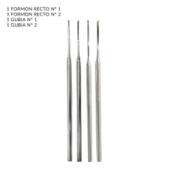 Kit Podologia Pedicuria 2 Formones Y 2 Gubias - comprar online