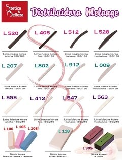 Lima banana 100/180 Stetica & Belleza L512 - Korea - comprar online