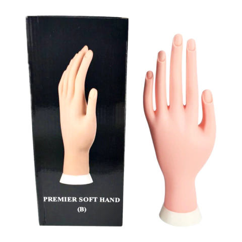 MANO DE PRACTICA DE GOMA PARA MANICURIA en internet