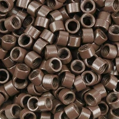 Microrings sin silicona marrones x 100 unid - Distribuidora Melange