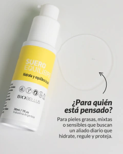Kit Skincer 100 Gr + Suero Serum Equilibre Biobellus Piel Mixta Grasa - tienda online