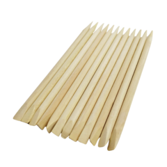 PALITOS NARANJO DE MADERA ANCHOS X 12 UNID en internet