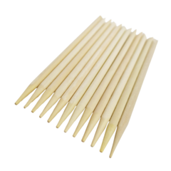 PALITOS NARANJO DE MADERA ANCHOS X 12 UNID - comprar online