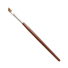 Pincel sesgado para delineado de ojos o labios - P852