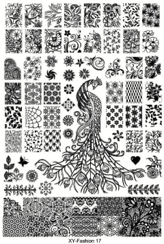 Imagen de Placa plástica de stamping RECTANGULAR grande