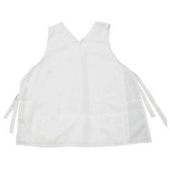 PONCHO CHAQUETA TELA LISA BLANCA - ART. 240 - comprar online