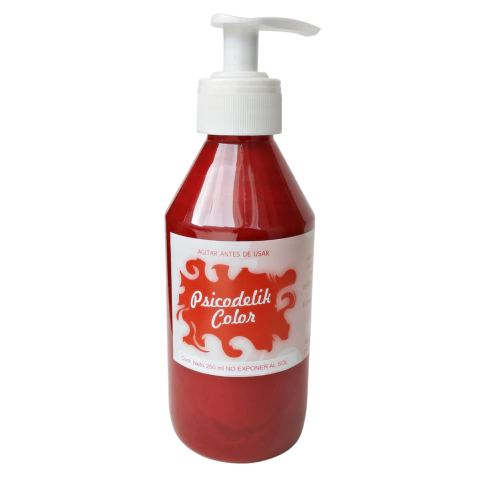 Tintura Psicodelik Color ROJO BLOOD x 250 ml