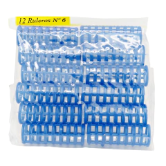 Ruleros plasticos nº 6 X 12 unid - Distribuidora Melange
