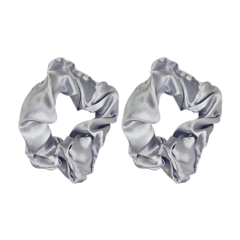 Scrunchies raso x 2 unid colitas de pelo antifrizz - Art. MA167