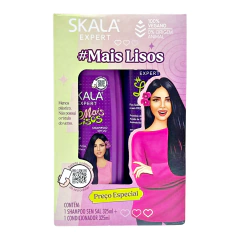 Kit shampoo + acondicionador Mais lisos Skala Expert