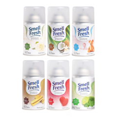 Kit 6 Aromatizantes Aromatizadores Smell Fresh