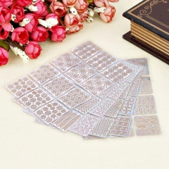 Stencil holograma grande para uñas - comprar online