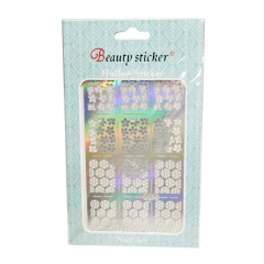 Stencil holograma grande para uñas - tienda online
