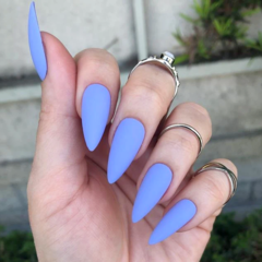 TIPS STILETTO BLANCOS X 100 UNID (U31) - Distribuidora Melange