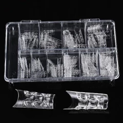 TIPS 3D MOSAICO TRANSPARENTES X 120 UNID - tienda online