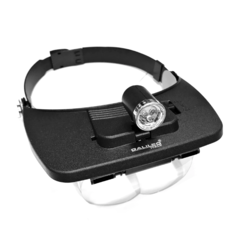VINCHA VISERA LUPA LENTE LUZ LED MANOS LIBRES GALILEO LV7470
