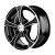 LLANTA EB CJT B DIAMANTADO Y NEGRO 14X6 4X100 DEPORTIVA - comprar online