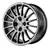 LLANTA EB MR B DIAMANTADA Y NEGRO 17X6 4X108 DEPORTIVA ALEACION