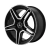 LLANTA MERCEDES BENZ C37 DIAMANTADO Y NEGRO 17X8 5X112 ORIGINAL ALEACION