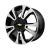LLANTA RAMLOW CHEVROLET ONIX (P820) DIAMANTADO Y NEGRO 14X6 4X100 DEPORTIVA ALEACION - comprar online