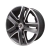 LLANTA PEUGEOT 208 ARGON 5 RAYOS DOBLES DIAMANTADA Y VISON 15X6 4X108 ALEACION